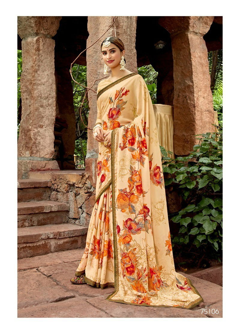 Antra Crispi 2 Fancy Wear Chiffon Wholesale Saree Collection